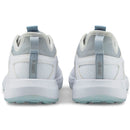 Puma Ladies IGNITE Malibu Spikeless Shoes - White/Silver/Lucite