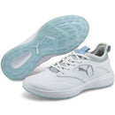 Puma Ladies IGNITE Malibu Spikeless Shoes - White/Silver/Lucite