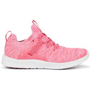 Puma Ladies Laguna Fusion Knit Spikeless Shoes - White/Pink