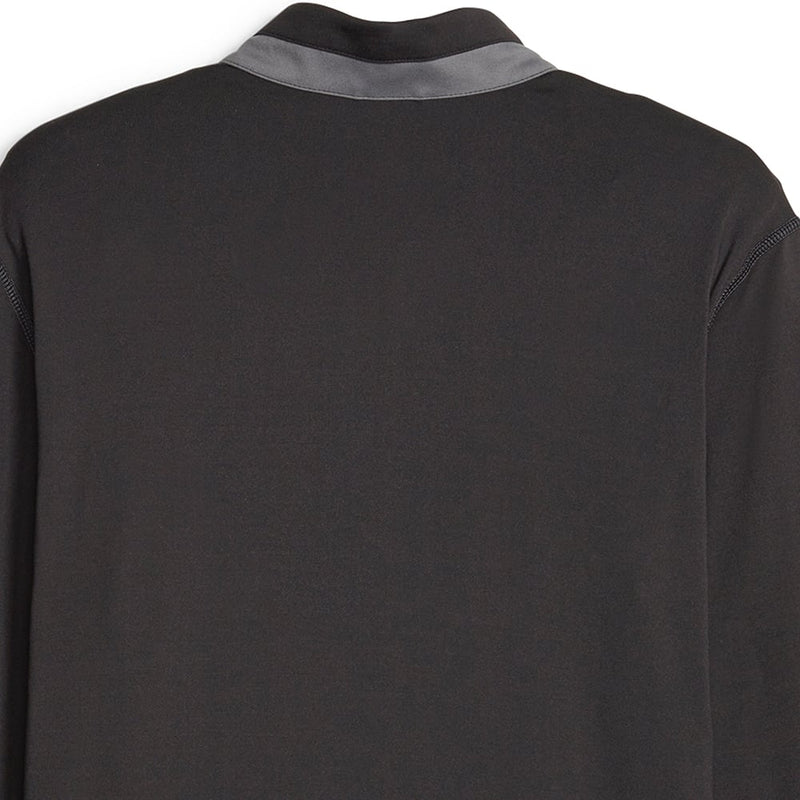 Puma Lightweight 1/4 Zip Pullover - Puma Black/Slate Sky