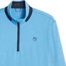 Puma Lightweight 1/4 Zip Pullover - Regal Blue/Navy Blazer