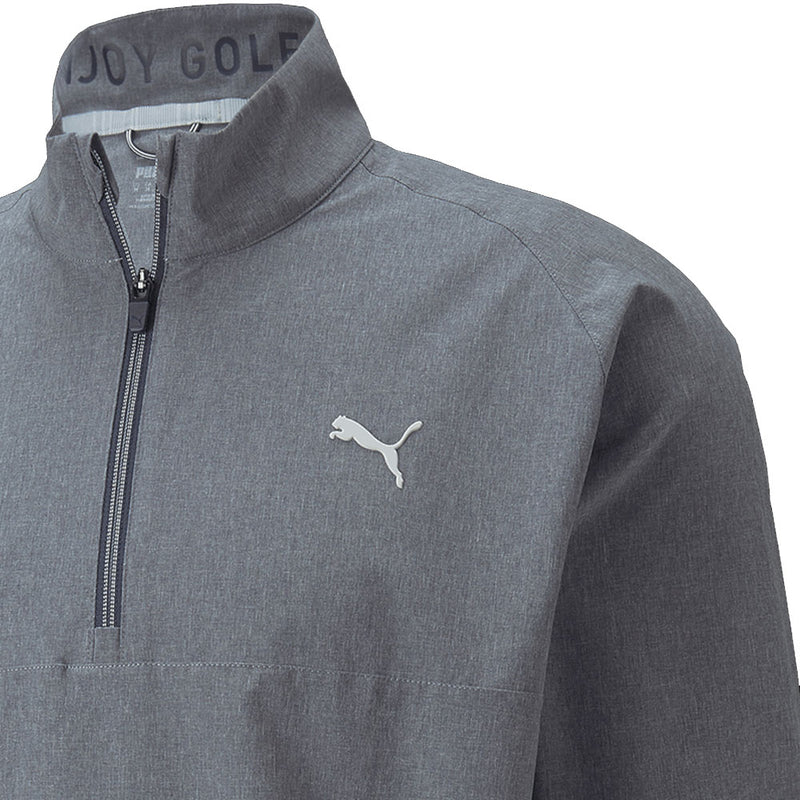 Puma Marin Woven 1/4 Zip Pullover - Navy Blazer Heather