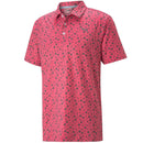 Puma MATTR Beach Trip Polo Shirt - Sunset Pink/Quiet Shade