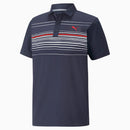 Puma MATTR Canyon Polo Shirt  - Navy Blazer/Ski Patrol