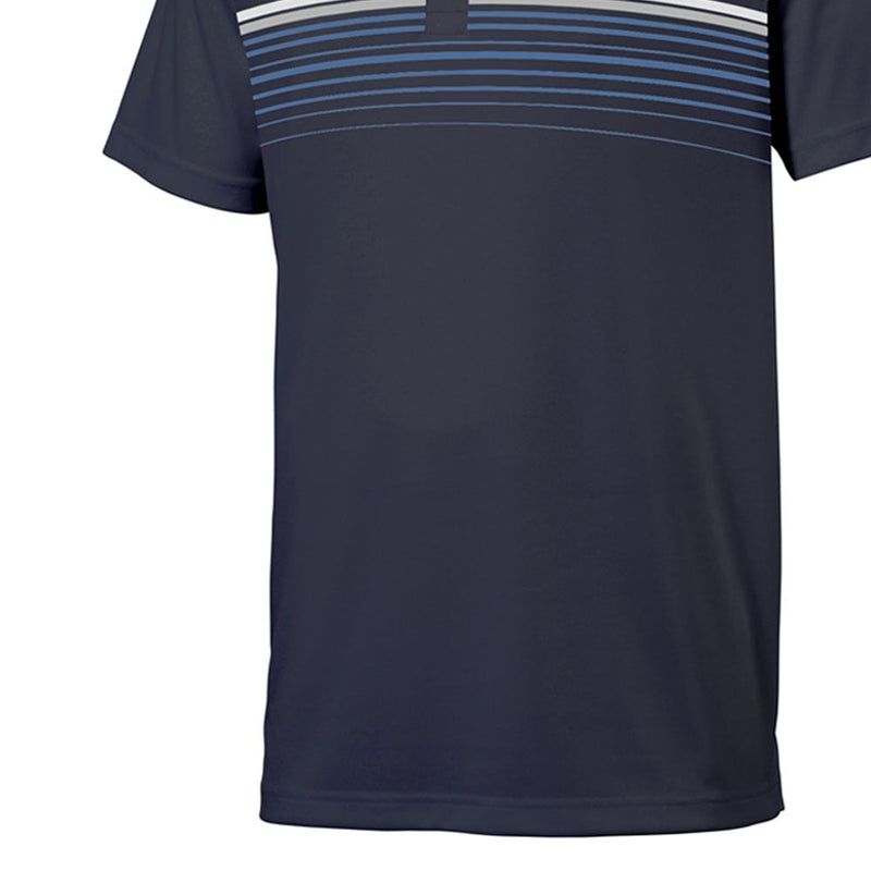 Puma MATTR Canyon Polo Shirt - Navy Blazer/Chalk Pink
