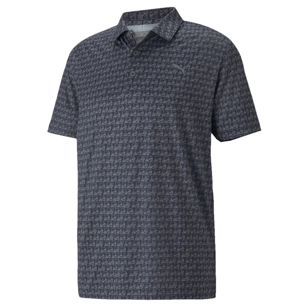 Puma MATTR Carts Polo Shirt - Navy Blazer/Quiet Shade