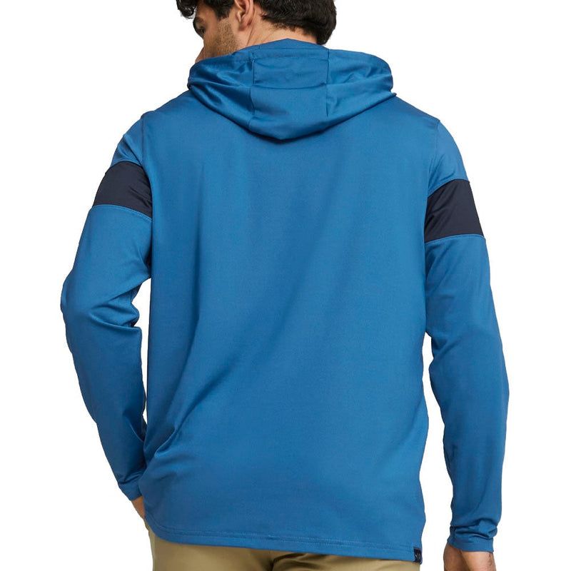 Puma MATTR Colourblock Hoodie - Lake Blue/Navy Blazer