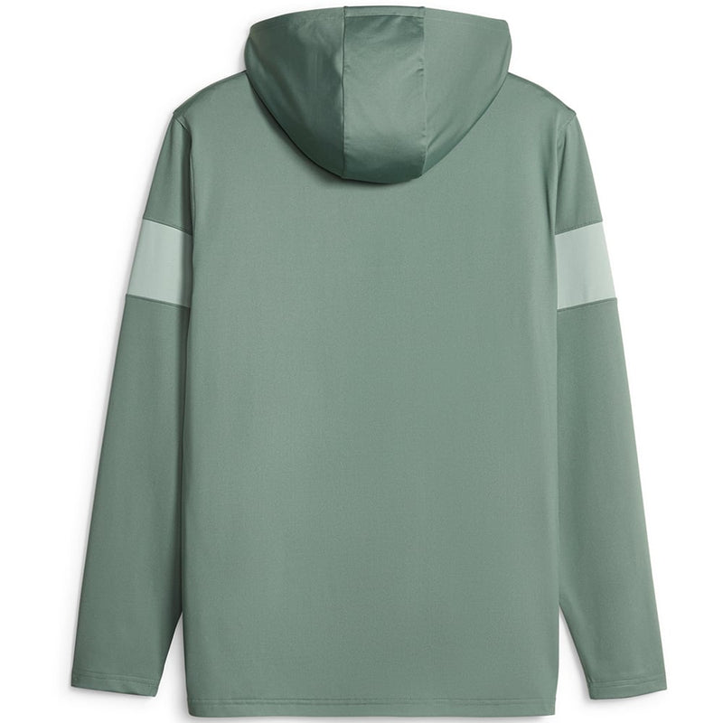 Puma MATTR Colourblock Hoodie - Eucalyptus/Green Fog