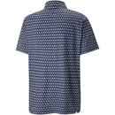 Puma MATTR Flamingo Polo Shirt - Navy Blazer/Bright White