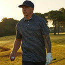 Puma MATTR Flamingo Polo Shirt - Navy Blazer/Bright White