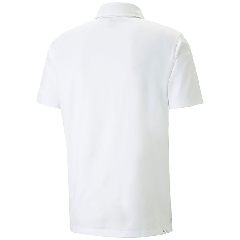 Puma MATTR Grind Polo Shirt - Bright White/Heartfelt