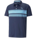 Puma MATTR Grind Polo Shirt - Navy Blazer/Day Dream