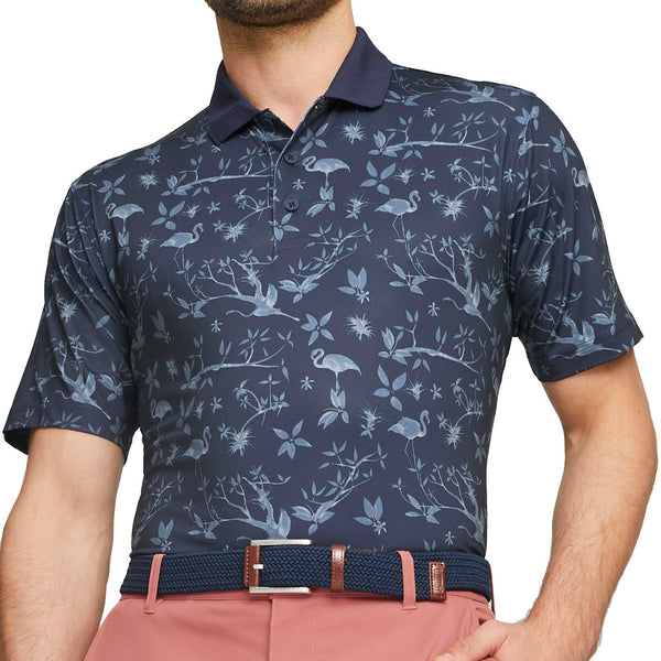 Puma MATTR Lagoon Polo Shirt - Navy Blazer/Evening Sky