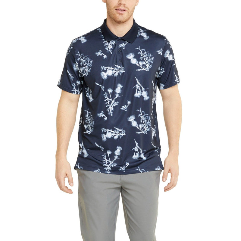 Puma MATTR Lowlands Polo Shirt - Navy Blazer/Bright White