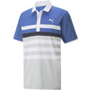 Puma MATTR One Way Polo Shirt - Bright Cobalt/Bright White