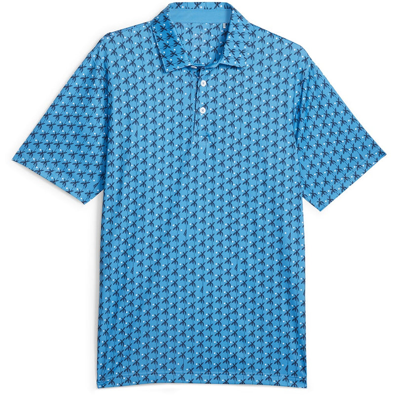 Puma MATTR Palms Polo Shirt - Regal Blue/Navy Blazer