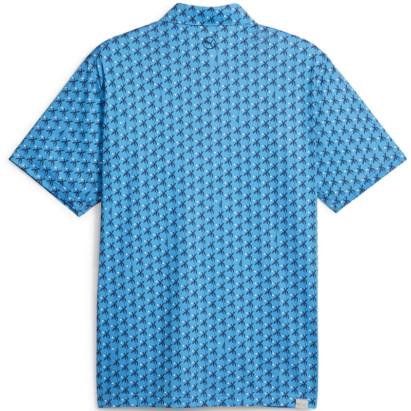 Puma MATTR Palms Polo Shirt - Regal Blue/Navy Blazer