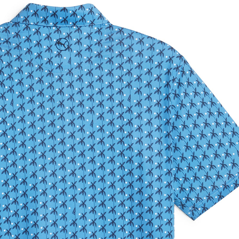 Puma MATTR Palms Polo Shirt - Regal Blue/Navy Blazer