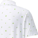 Puma MATTR Pouring Buckets Polo Shirt - Bright White/Greenery