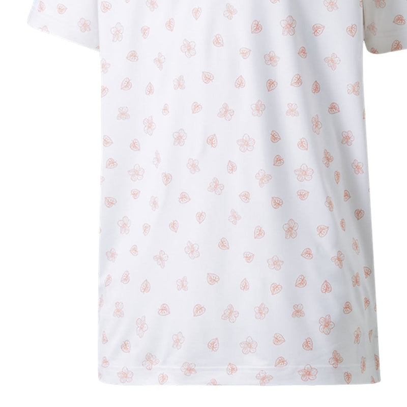 Puma MATTR Spring Polo Shirt - Bright White/Hot Coral