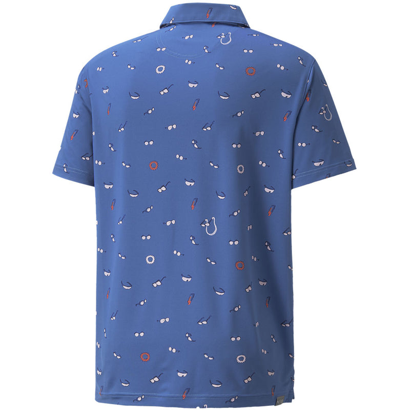 Puma MATTR Sunnies Polo Shirt - Bright Cobalt/Quiet Shade
