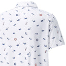 Puma MATTR Sunnies Polo Shirt - Bright White/Bright Cobalt