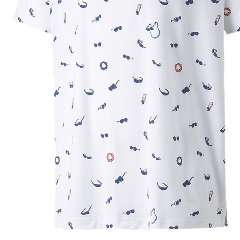 Puma MATTR Sunnies Polo Shirt - Bright White/Bright Cobalt