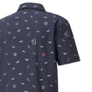 Puma MATTR Sunnies Polo Shirt - Navy Blazer/Chalk Pink