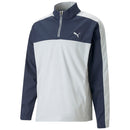 Puma Momentum Woven 1/4 Zip Pullover - Navy Blazer/High Rise