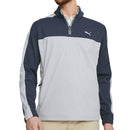 Puma Momentum Woven 1/4 Zip Pullover - Navy Blazer/High Rise
