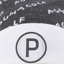 Puma P Removable Pom Beanie Hat - Black/Bright White