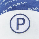 Puma P Removable Pom Beanie Hat - Blazing Blue/Bright White