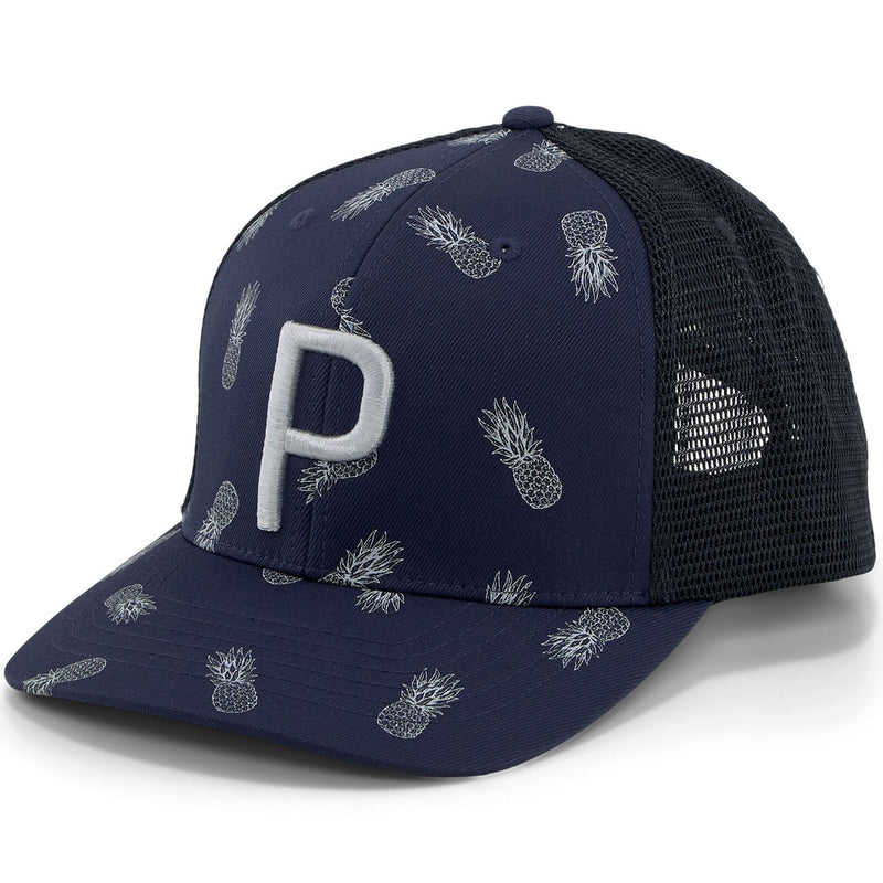 Puma Pineapple Trucker P Cap - Navy Blazer/Flat Light Gray