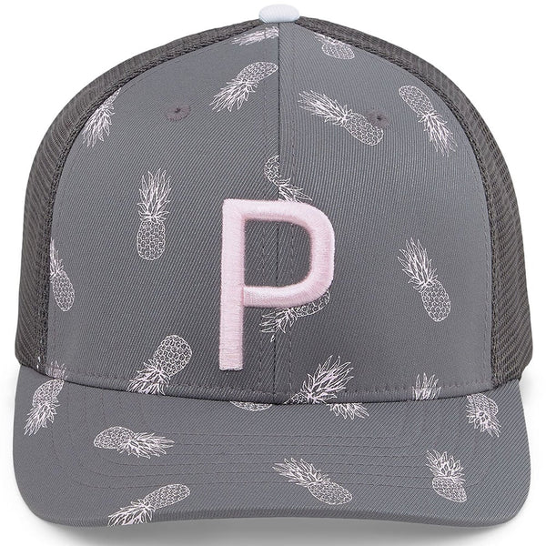 Puma Pineapple Trucker P Cap - Quiet Shade/Pink Mist