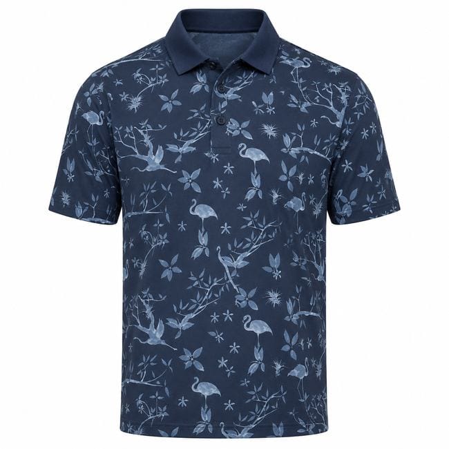 Puma MATTR Lagoon Polo Shirt - Navy Blazer/Evening Sky