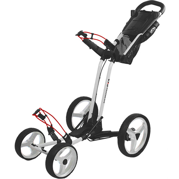 Sun Mountain Pathfinder PX4 4-Wheel Push Trolley - White