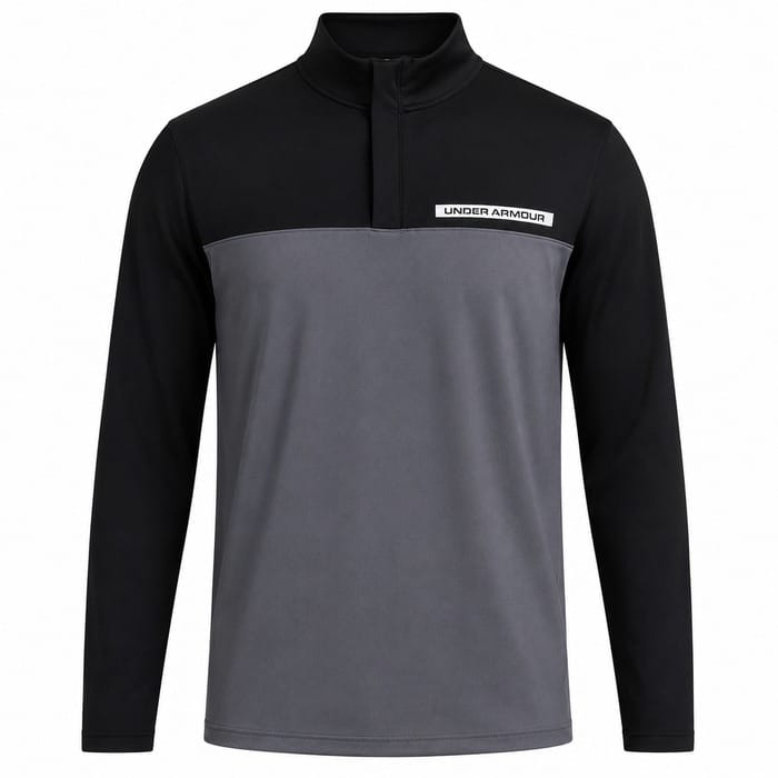 Under Armour T2G 1/4 Zip Pullover - Black/Castlerock/White