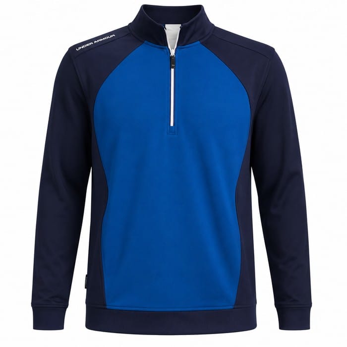 Under Armour Drive Wind 1/2 Zip Top - Midnight Navy/Varsity Blue/White
