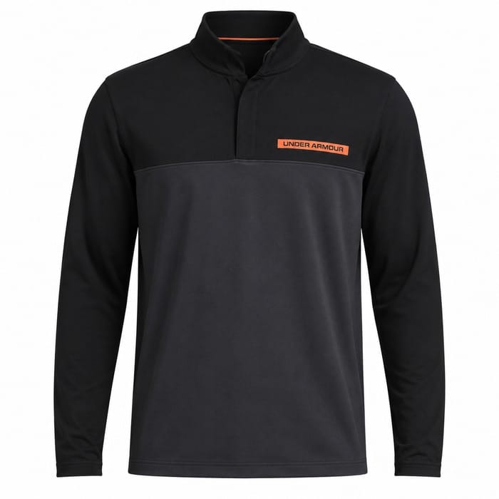 Under Armour T2G 1/4 Zip Pullover - Black/Anthracite/Fire