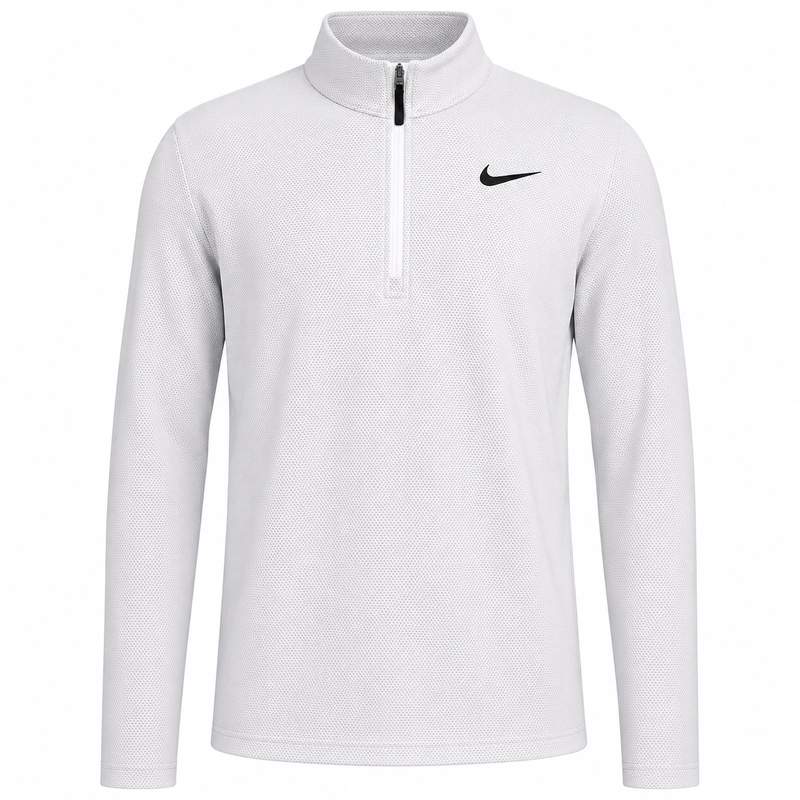 Nike Victory Dri-FIT Therma Flex 1/2 Zip Pullover - Wolf Grey/Black/Black