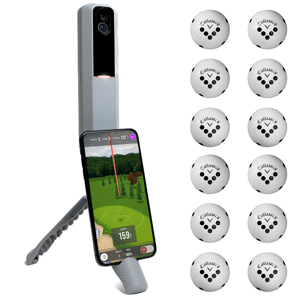 Rapsodo MLM2 Pro Launch Monitor & 12 Callaway ChromeSoft X