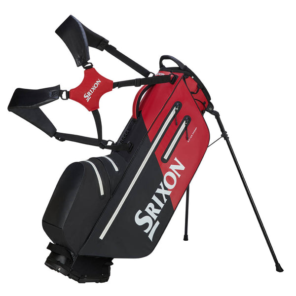 Srixon Waterproof Stand Bag - Black/Red