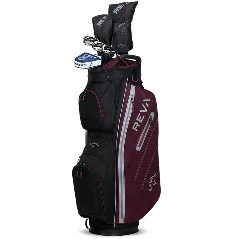 Callaway REVA Ladies 8-Piece Package Set - Eggplant