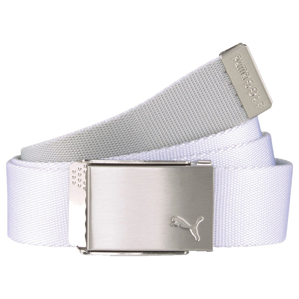 Puma Reversible Webbing Belt - White/High Rise