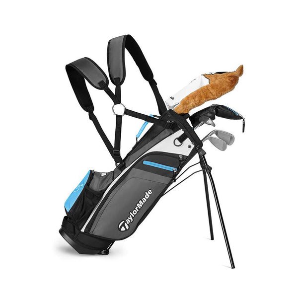 TaylorMade Rory McIlroy Junior +4 Golf Package Set - Blue (Ages 4+)