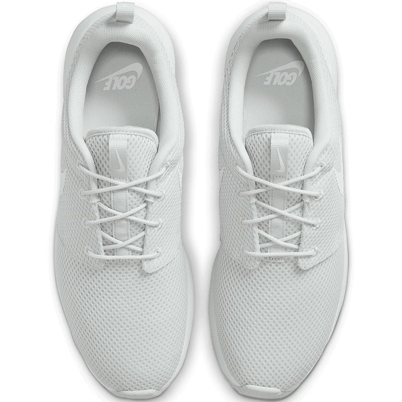 Nike all white roshes sales