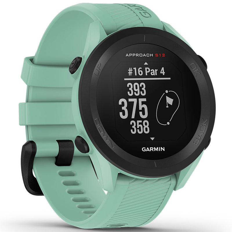 Garmin Approach S12 Golf GPS Watch - Neo Tropic