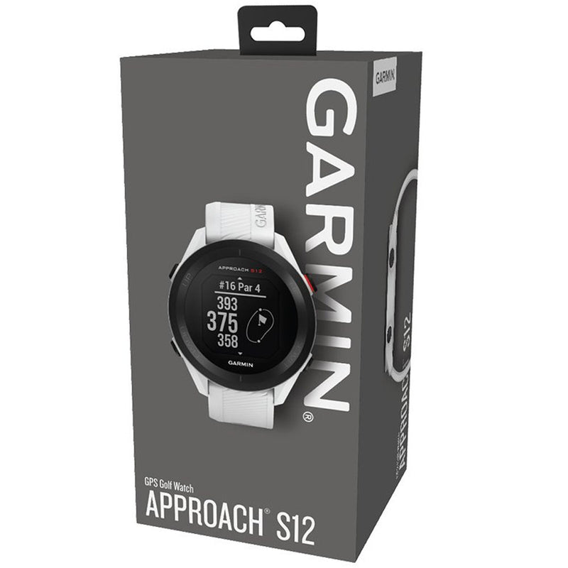 Garmin Approach S12 Golf GPS Watch - White