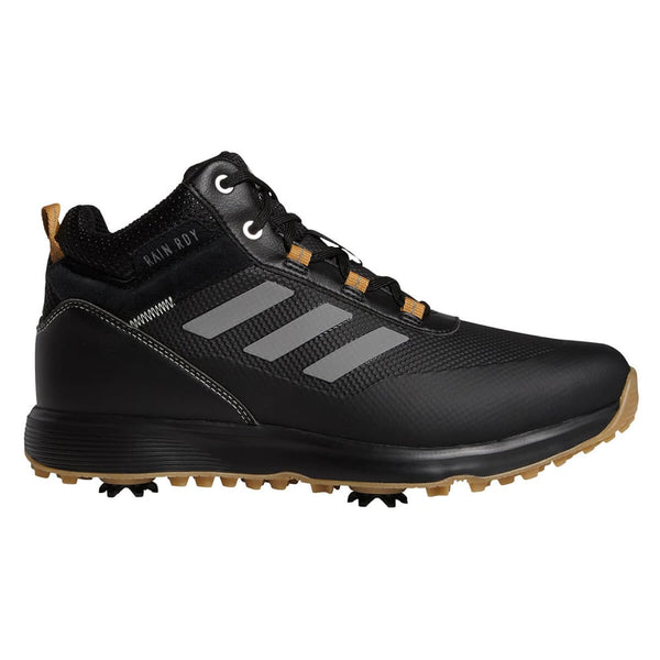 adidas S2G Mid-Cut Waterproof Spiked Boots - Core Black/Grey Four/Mesa