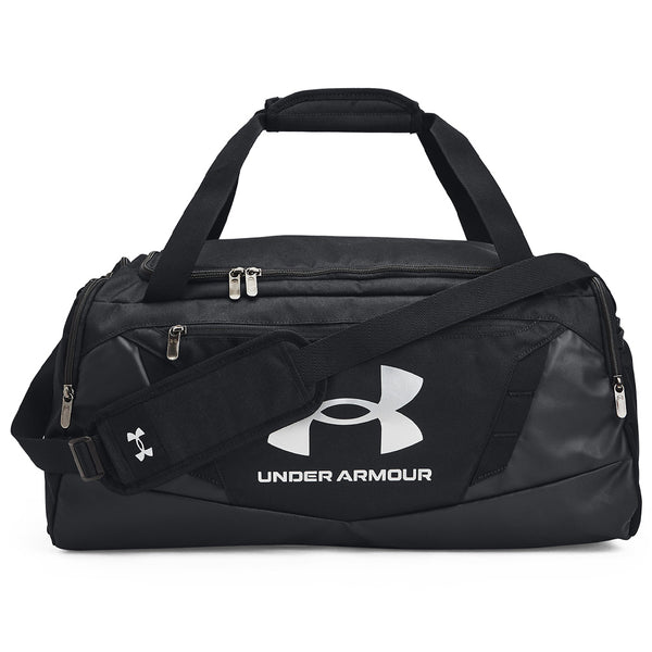 Under Armour Undeniable 5.0 Large Duffle - Black/Black/Metallic Silver